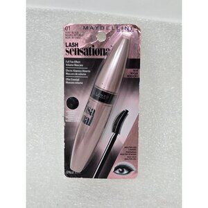 Maybelline Lash Sensational Washable Mascara 01 Very Black Fan Effect Volumizing